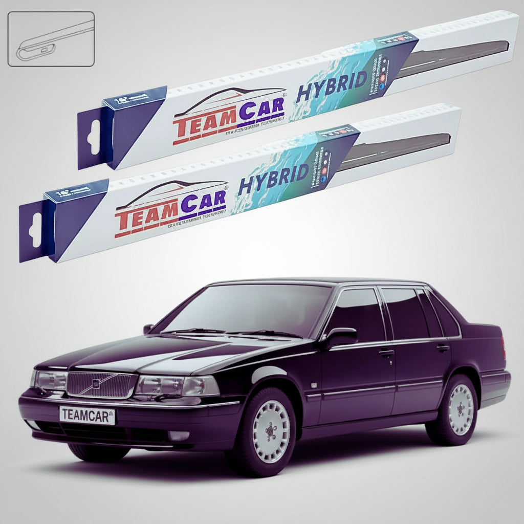 Ștergătoare Volvo S90 I 1997-1998 | Set Față Hibrid – TeamCar®