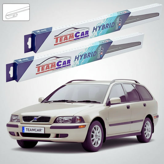 Ștergătoare Volvo V40 I VW 2000-2004 | Set Față Hibrid – TeamCar®