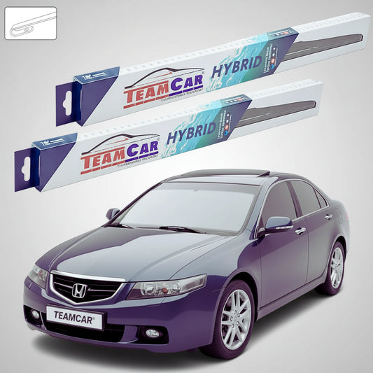 Ștergătoare Honda Accord (VII, CL) Sedan (2002–2008) Hibrid | Set Față – TeamCar®