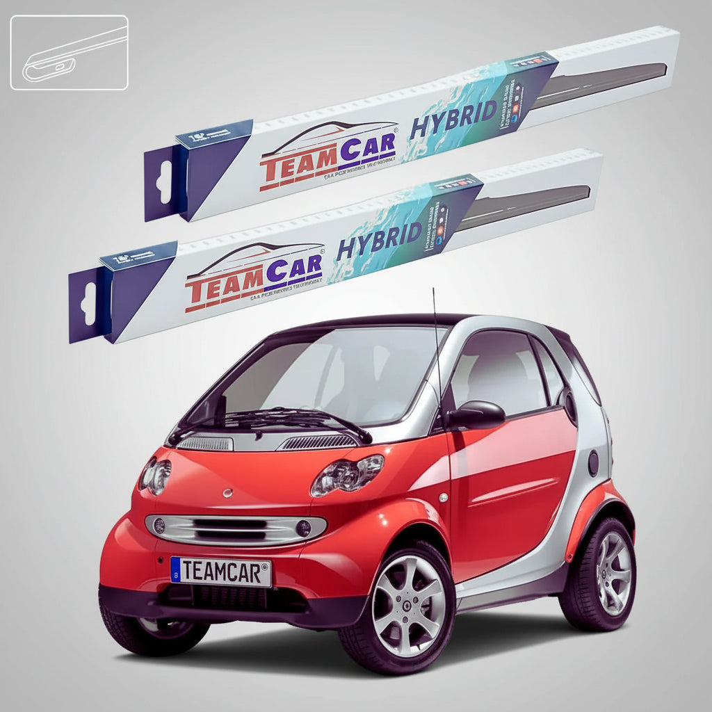 Ștergătoare Smart Fortwo Coupe 450 1998-2004 | Set Față Hibrid – TeamCar®