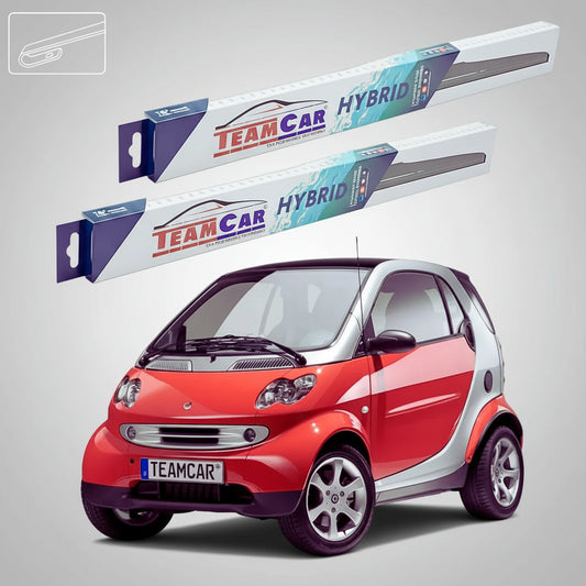 Ștergătoare Smart Fortwo Coupe 450 1998-2004 | Set Față Hibrid – TeamCar®