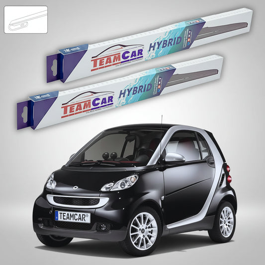 Ștergătoare Smart Fortwo Cabrio 451 2007-2015 | Set Față Hibrid – TeamCar®
