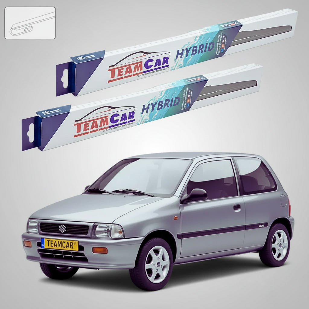 Ștergătoare Suzuki Alto III EF 1994-2002 | Set Față Hibrid – TeamCar®