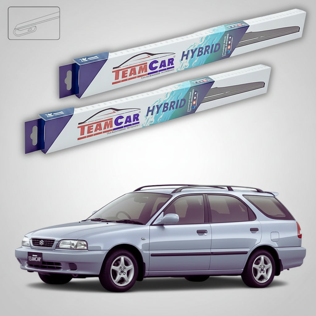 Ștergătoare Suzuki Baleno Combi EG 1996-2005 | Set Față Hibrid – TeamCar®