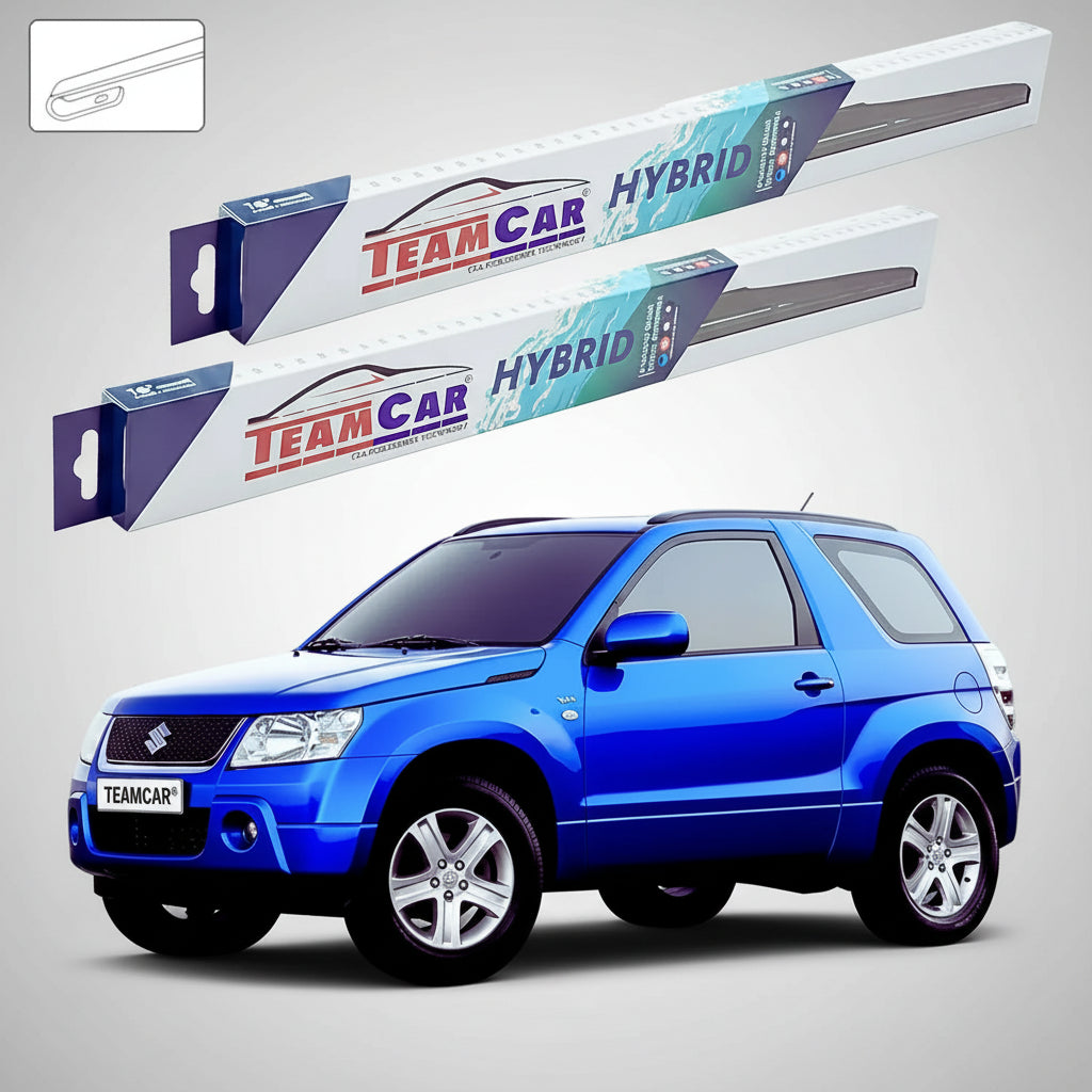 Ablaktörlő Suzuki Grand Vitara II JT 3 ajtós 2005-2008 | Hibrid első készlet – TeamCar®