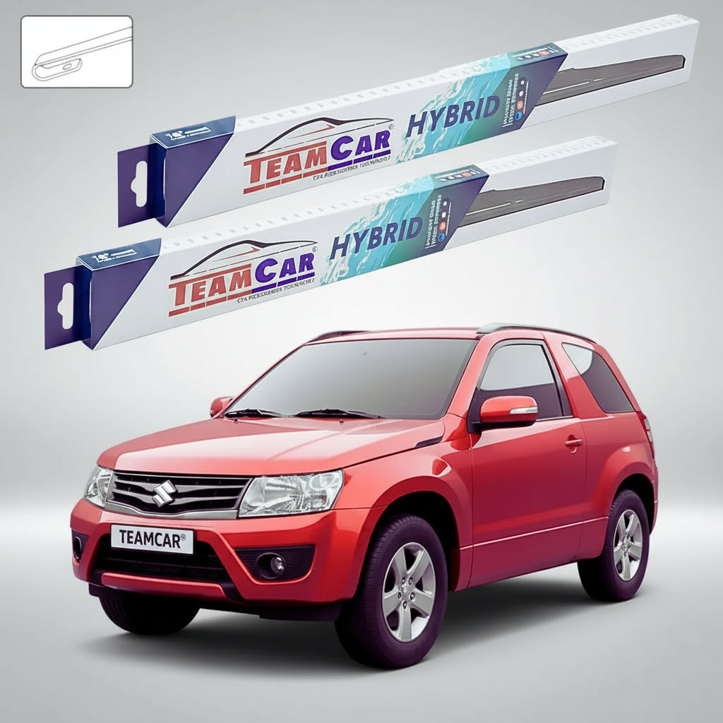 Ablaktörlő Suzuki Grand Vitara II JT 3 ajtós 2012-2015 | Hibrid első készlet – TeamCar®