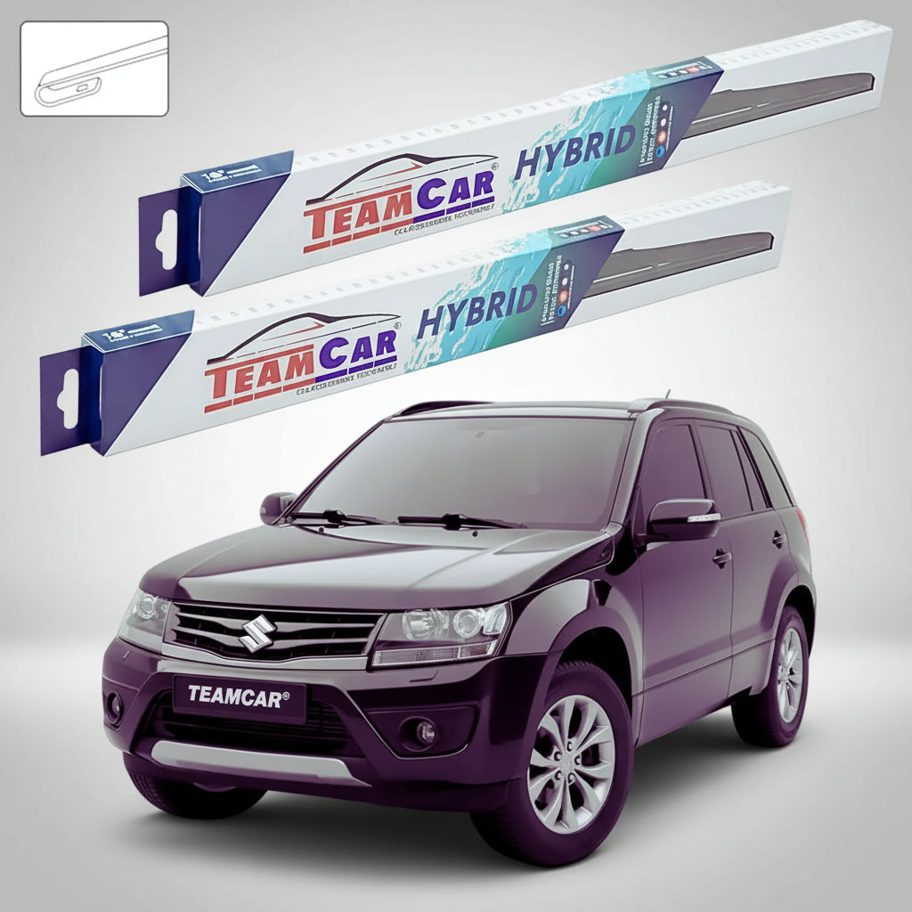 Ablaktörlő Suzuki Grand Vitara II JT 5 ajtós 2012-2015 | Hibrid első készlet – TeamCar®