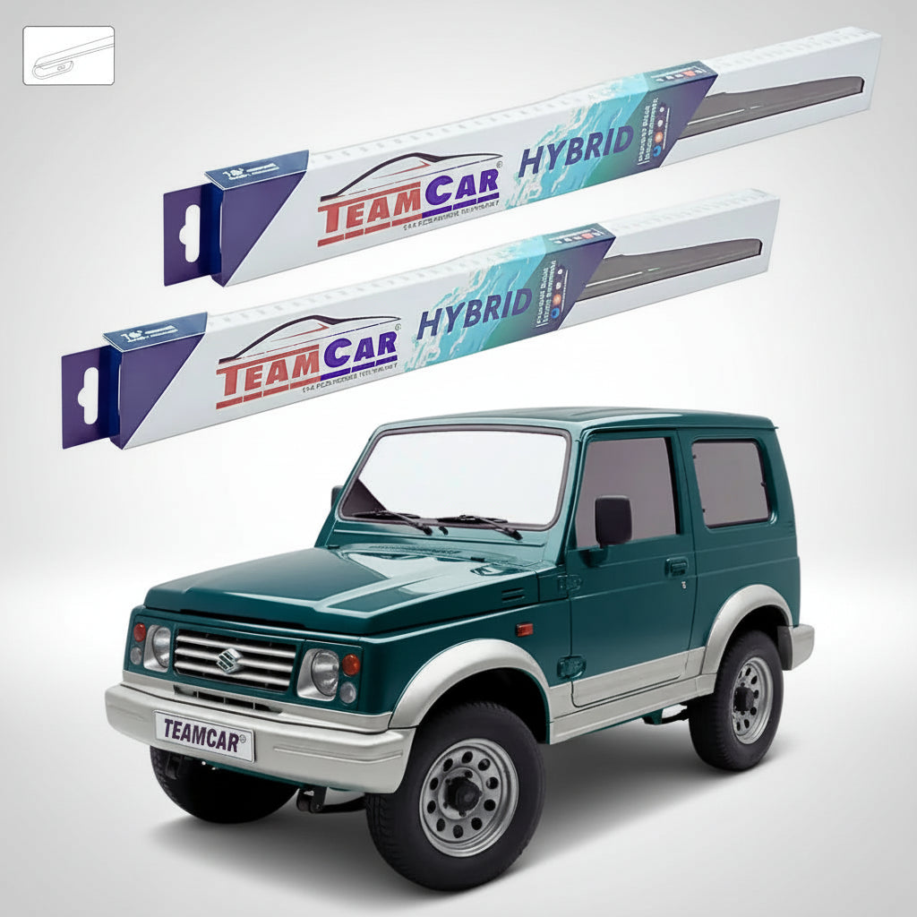 Ștergătoare Suzuki Samurai SJ 1987-2004 | Set Față Hibrid – TeamCar®