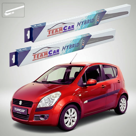 Ștergătoare Suzuki Splash EX 2008-2014 | Set Față Hibrid – TeamCar®