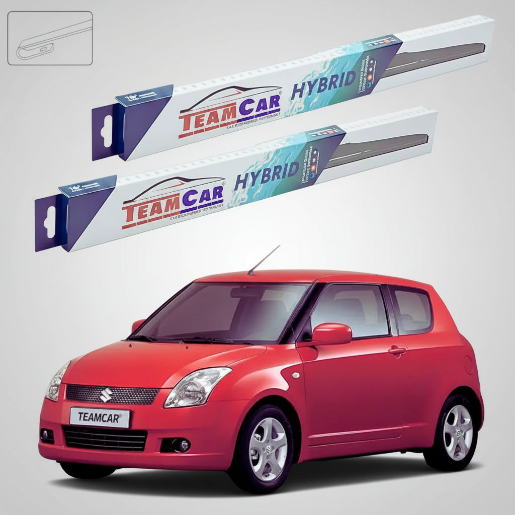 Ștergătoare Suzuki Swift FZ/NZ 3 Uși 2010-2017 | Set Față Hibrid – TeamCar®