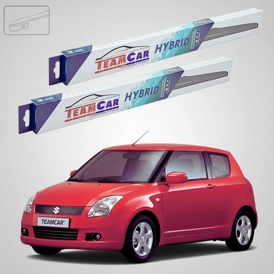 Ștergătoare Suzuki Swift FZ/NZ 3 Uși 2010-2017 | Set Față Hibrid – TeamCar®