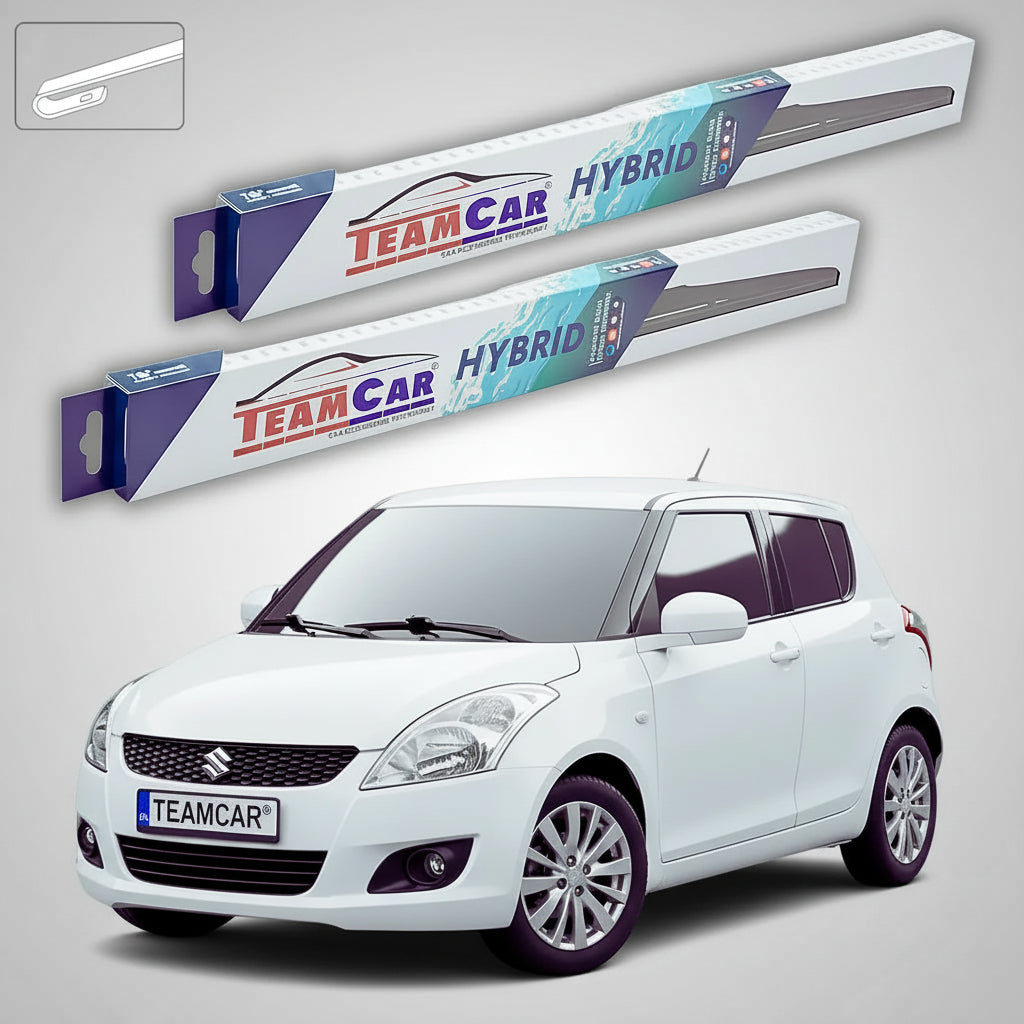 Ștergătoare Suzuki Swift FZ/NZ 5 Uși 2010-2017 | Set Față Hibrid – TeamCar®