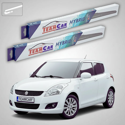 Ștergătoare Suzuki Swift FZ/NZ 5 Uși 2010-2017 | Set Față Hibrid – TeamCar®