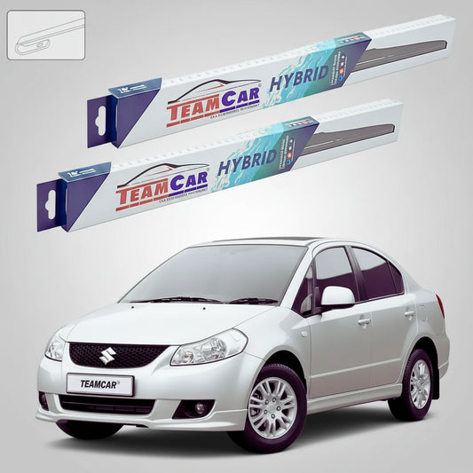 Ștergătoare Suzuki SX4 GY Sedan 2007+ | Set Față Hibrid – TeamCar®