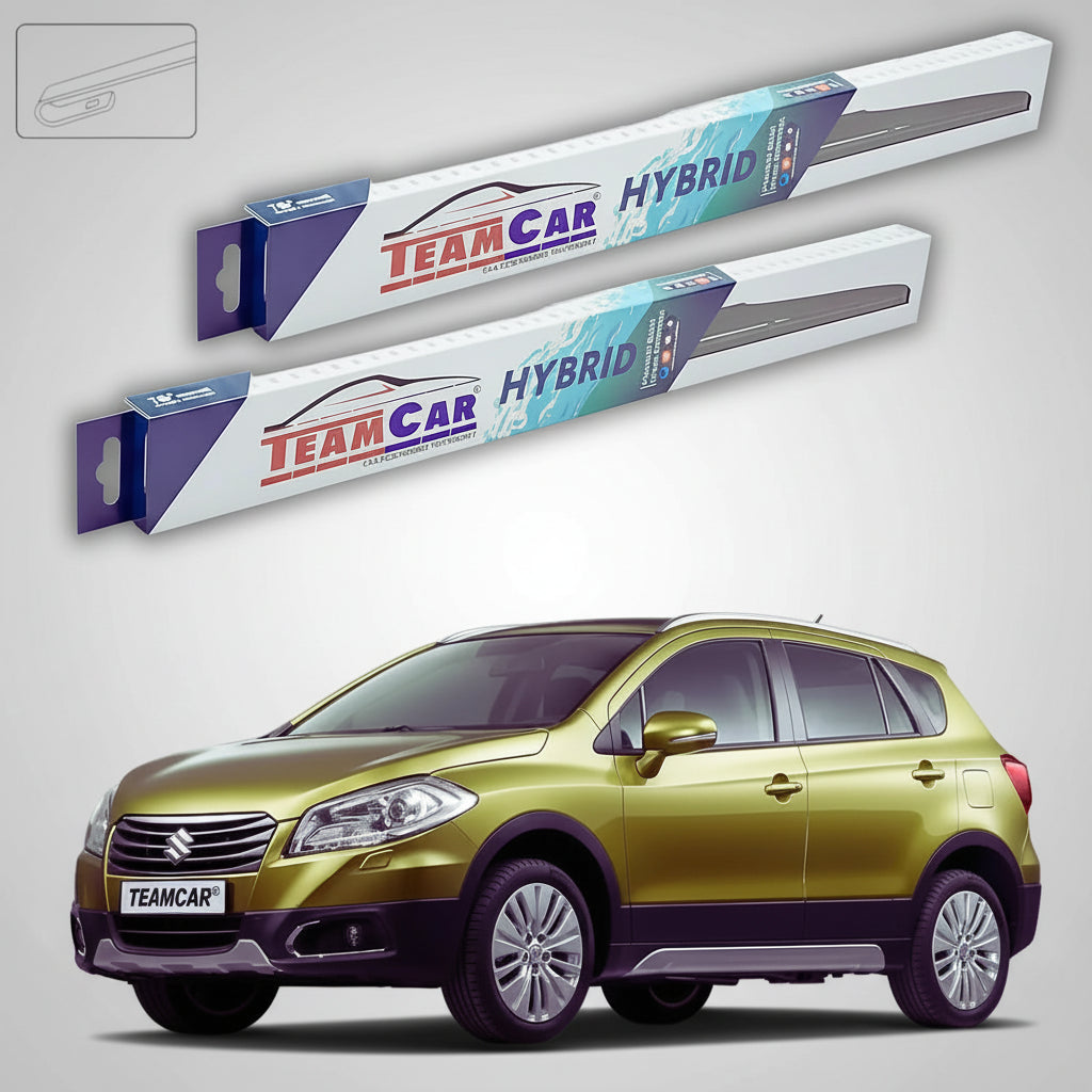 Ștergătoare Suzuki SX4 S-Cross JY 2013-2016 | Set Față Hibrid – TeamCar®