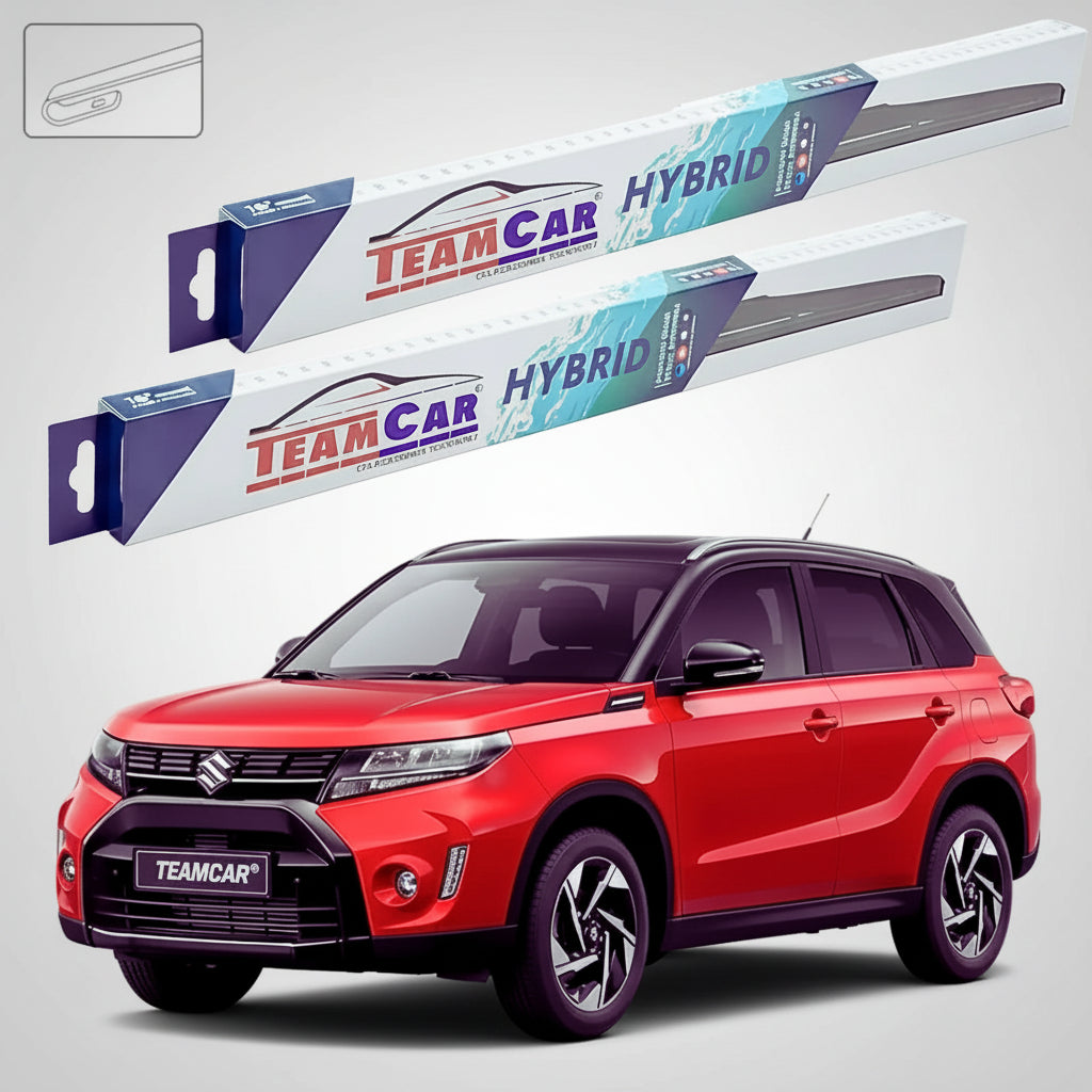 Ștergătoare Suzuki Vitara LY Facelift 2024+ | Set Față Hibrid – TeamCar®