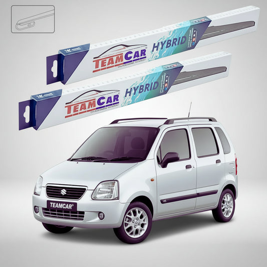 Ștergătoare Suzuki Wagon R+ EM 1997-2000 | Set Față Hibrid – TeamCar®