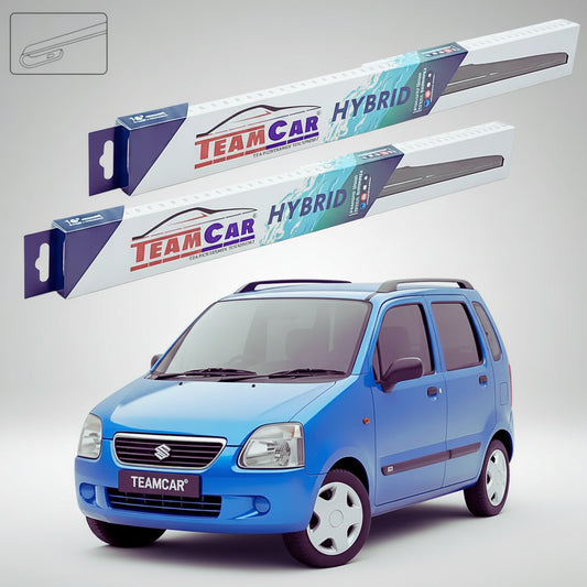 Ștergătoare Suzuki Wagon R+ MM 2000-2007 | Set Față Hibrid – TeamCar®