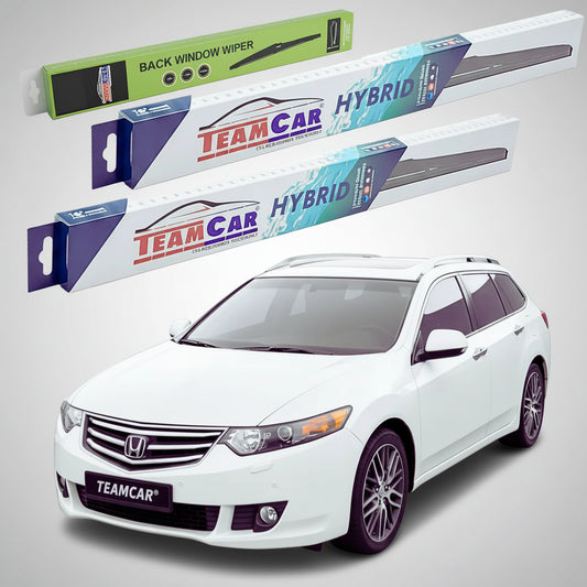 Ștergătoare Honda Accord VIII Tourer (2008–2015) Hibrid | Set Față Spate – TeamCar®