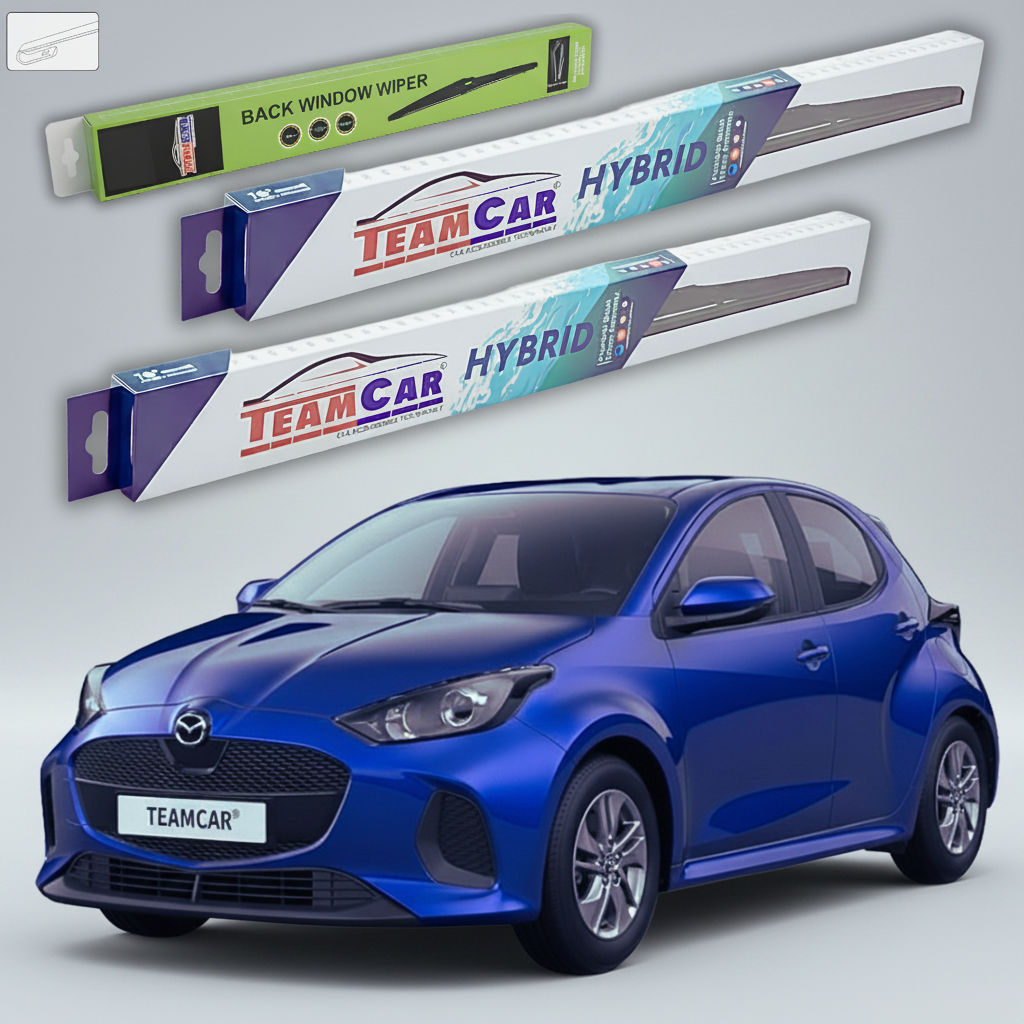 Stergatoare Mazda 2 Hybrid XP210 Facelift 2024-2026 | Set Fata si Spate Hibrid - TeamCar