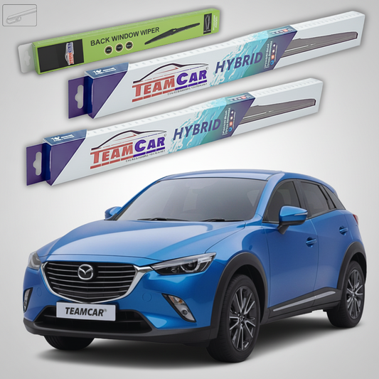 Stergatoare Mazda CX-3 DK 2015-2018 | Set Fata si Spate Hibrid - TeamCar