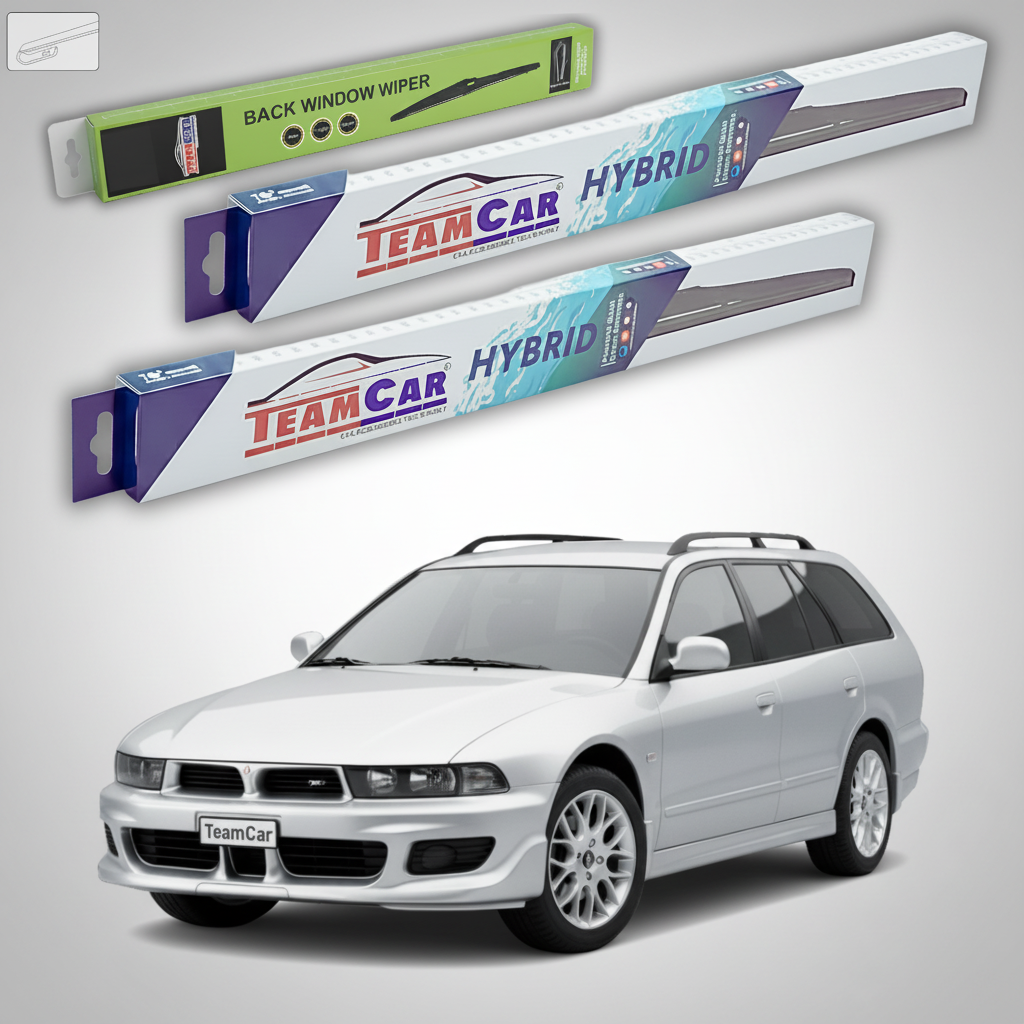 Stergatoare TeamCar pentru Mitsubishi Galant VI Break (EA_) 1996-2003 - Set Fata si Spate Hibrid
