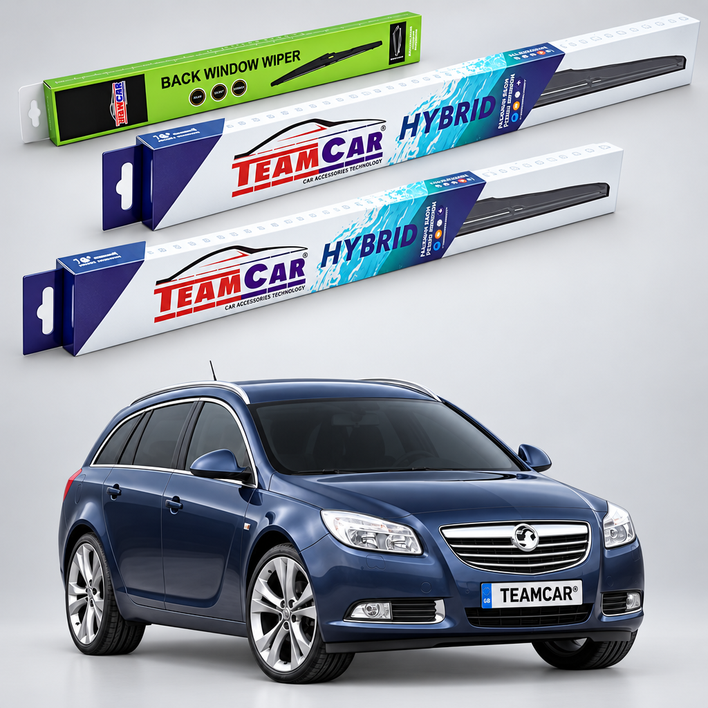 Ștergătoare Opel Insignia A Sports Tourer 2008–2017 | Set Față și Spate Hibrid – TeamCar®