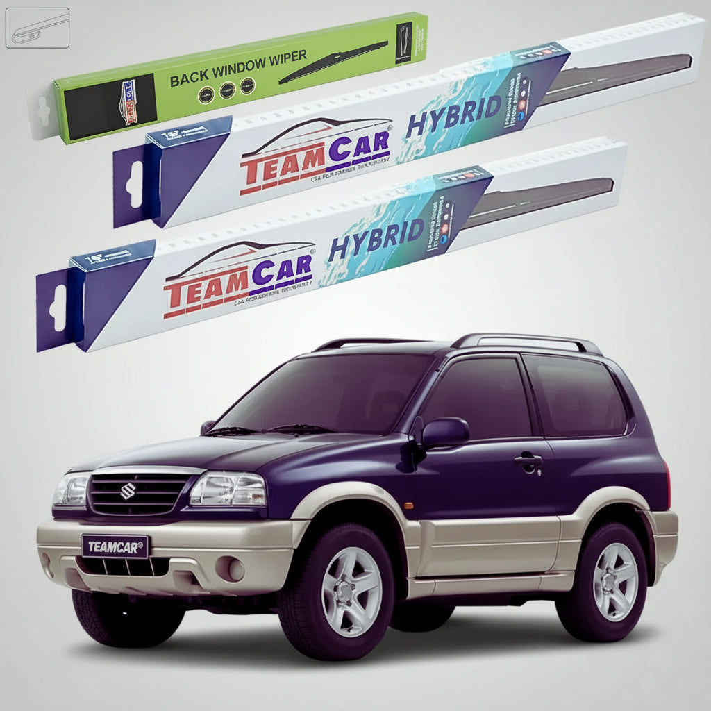 Ablaktörlők Suzuki Grand Vitara I FT 3 ajtós 1998-2005 | Hibrid első és hátsó szett – TeamCar®