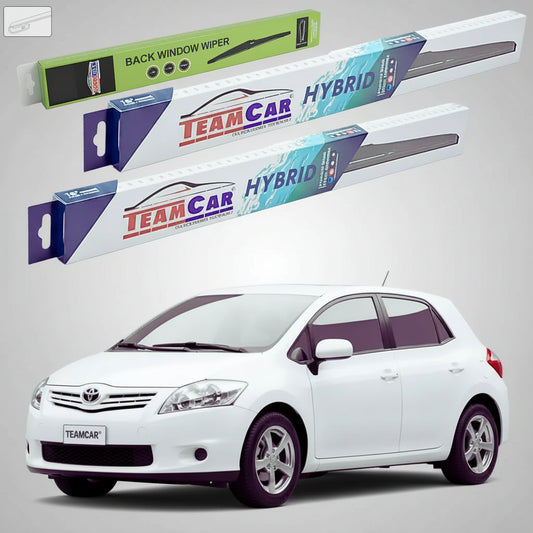 Ștergătoare Toyota Auris E15 Hatchback 2006-2012 | Set Față și Spate Hibrid – TeamCar®