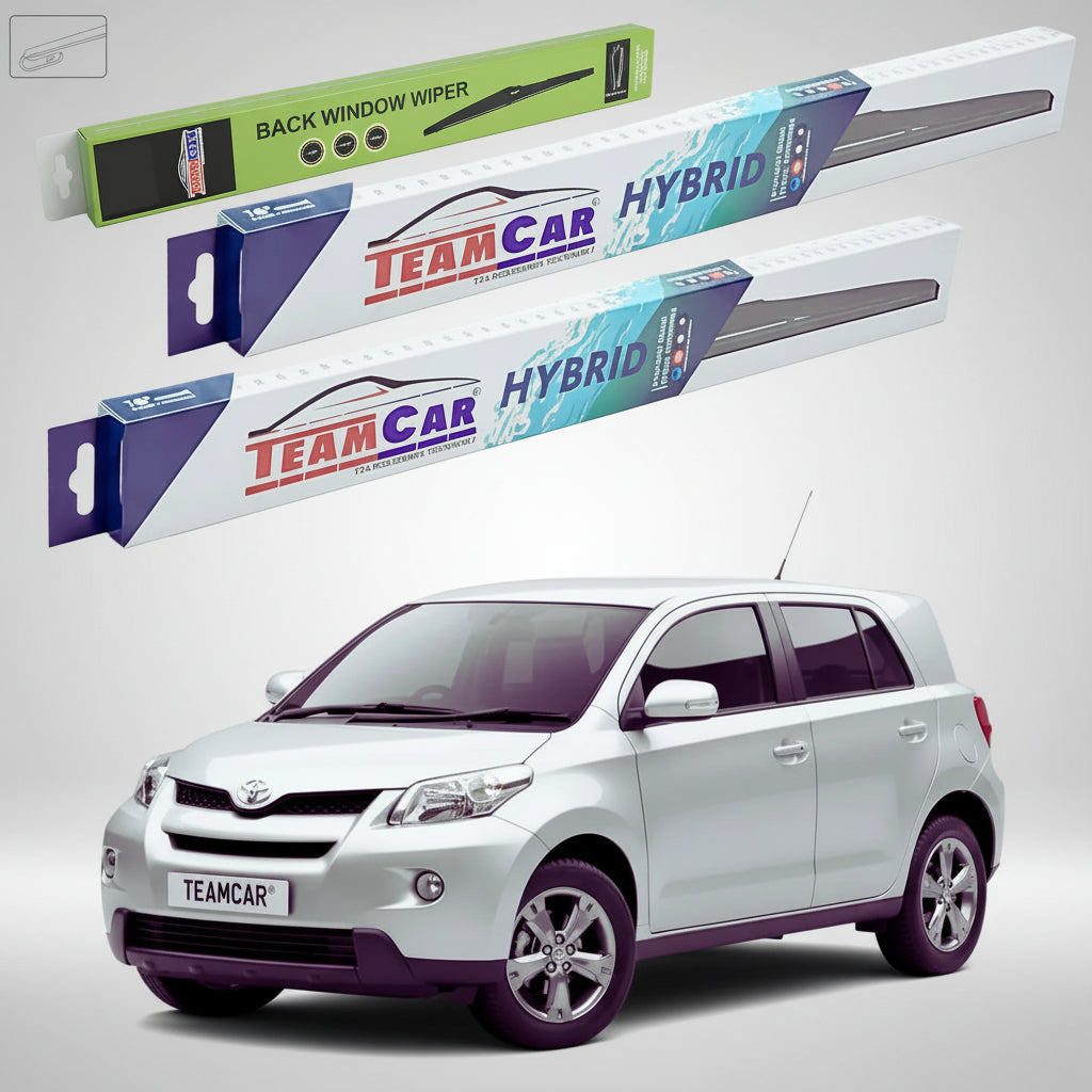 Ștergătoare Toyota Urban Cruiser P1 2009-2016 | Set Față și Spate Hibrid – TeamCar®