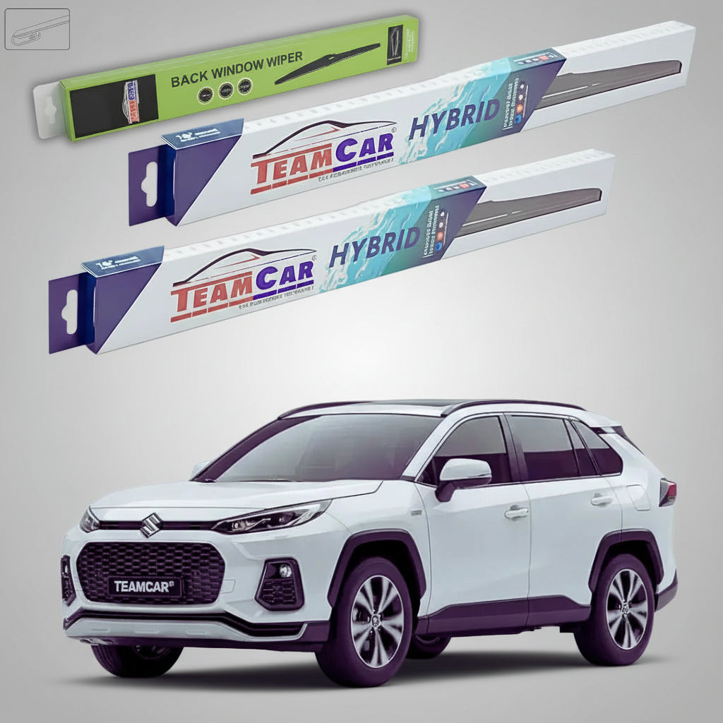 Ștergătoare Suzuki Across A5Z 2020+ | Set Față și Spate Hibrid – TeamCar®
