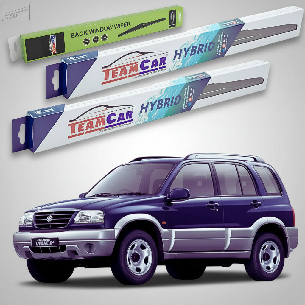 Ablaktörlők Suzuki Grand Vitara I FT 5 ajtós 1998-2005 | Hibrid első és hátsó szett – TeamCar®