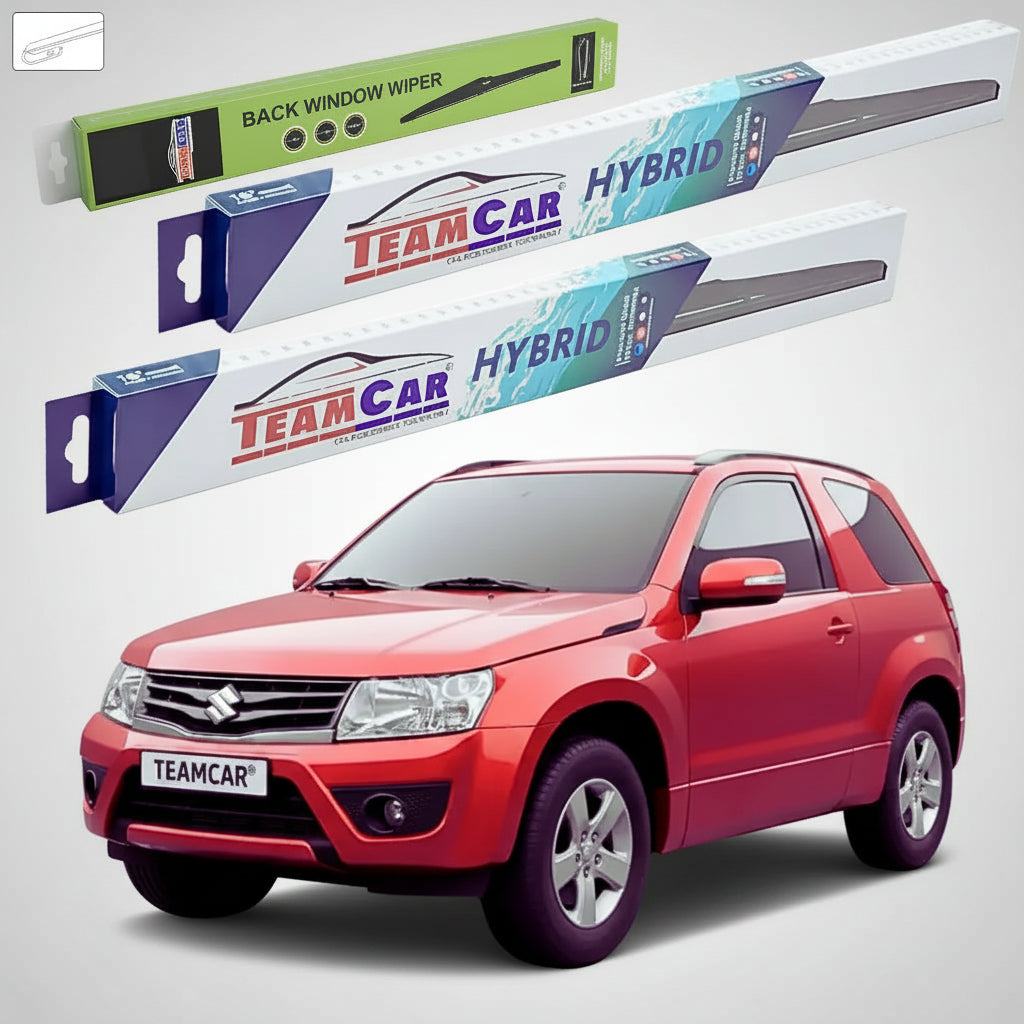 Ablaktörlők Suzuki Grand Vitara II JT 3 ajtós 2012-2015 | Hibrid első és hátsó szett – TeamCar®