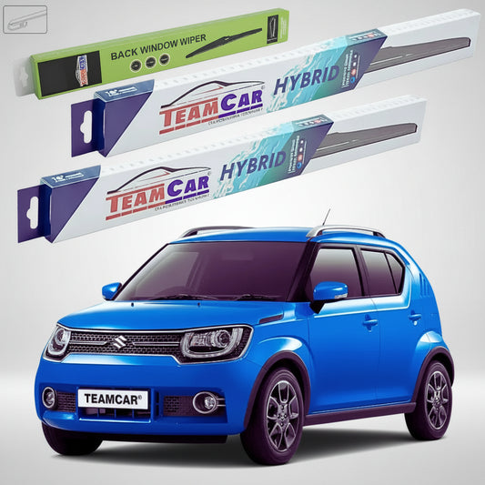 Ștergătoare Suzuki Ignis III MF Hatchback 2016+ | Set Față și Spate Hibrid – TeamCar®