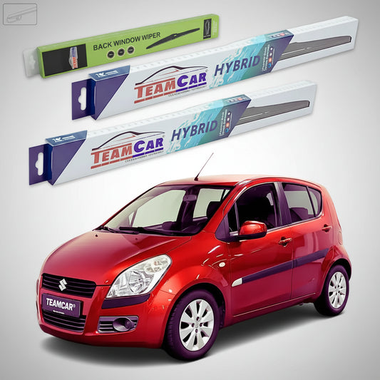 Ștergătoare Suzuki Splash EX 2008-2014 | Set Față și Spate Hibrid – TeamCar®
