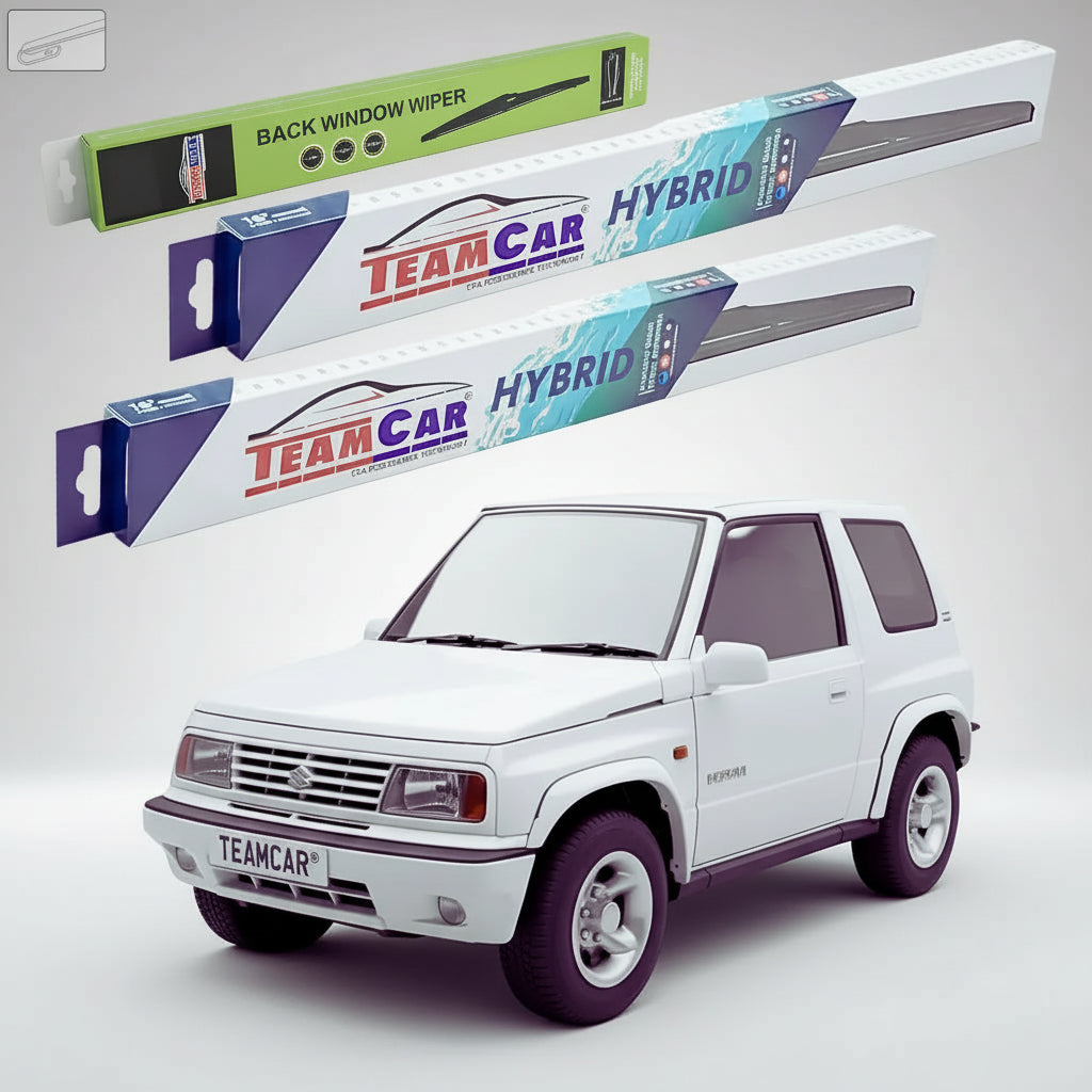 Suzuki Vitara ET 1995-1998 Ablaktörlők | Hibrid első és hátsó szett – TeamCar®
