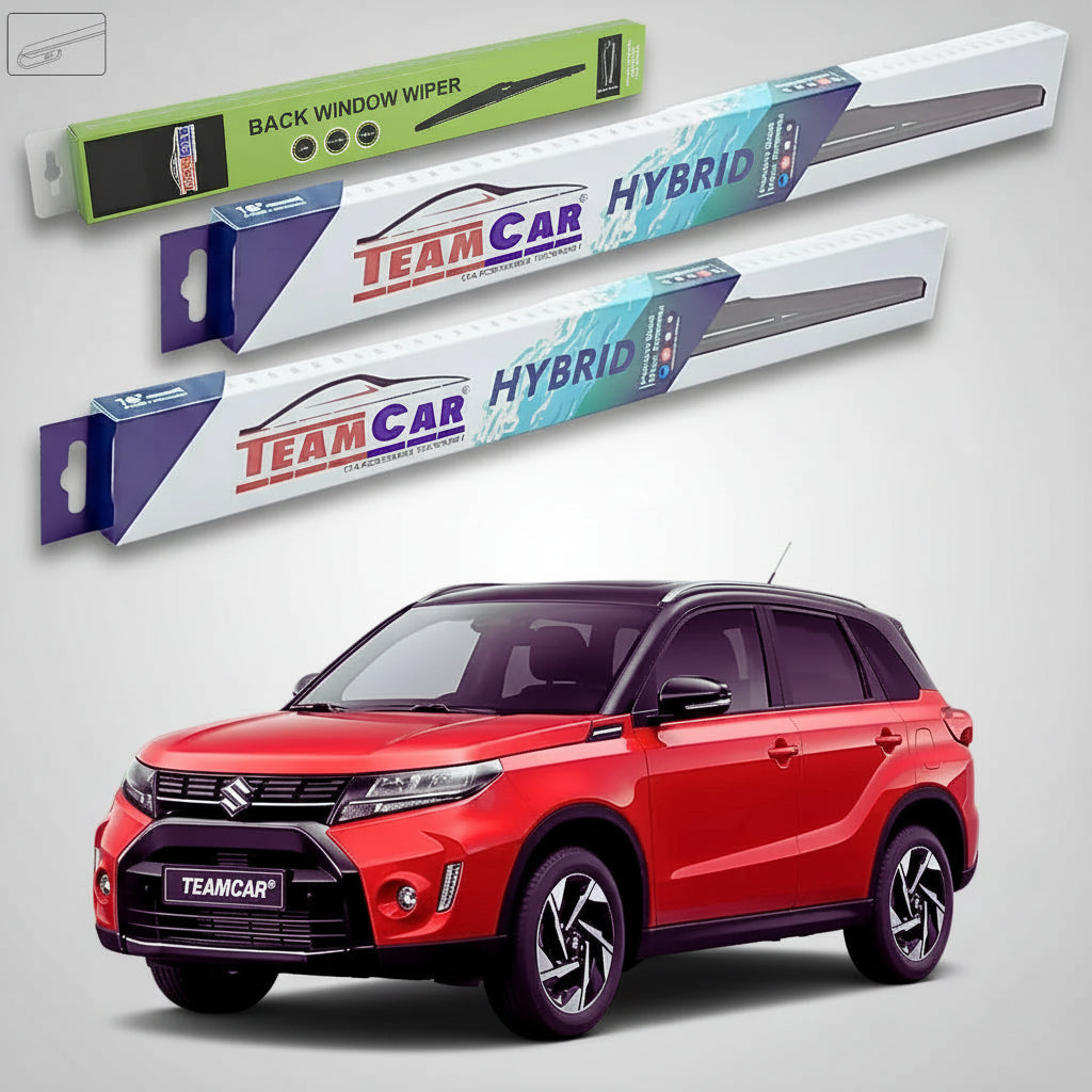 Suzuki Vitara LY Facelift 2024+ Ablaktörlők | Hibrid első és hátsó szett – TeamCar®