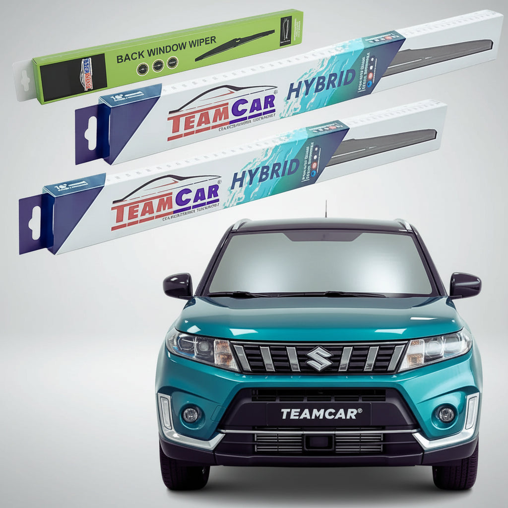 Suzuki Vitara LY Facelift 2018-2024 Ablaktörlők | Hibrid első és hátsó szett – TeamCar®