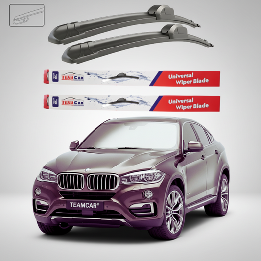 Ștergătoare BMW X6 F16 (2014-2019) Flat | Set Față – TeamCar®