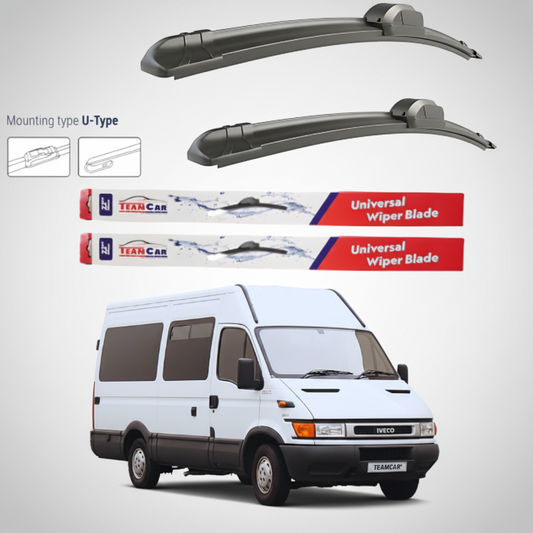 Ștergătoare IVECO Daily MK3 Minibus (1999–2004) Flat | Set față – TeamCar®