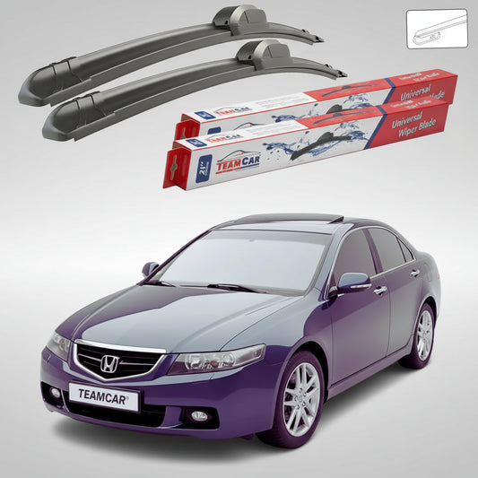 Ștergătoare Honda Accord (VII, CL) Sedan (2002–2008) Flat | Set Față – TeamCar®