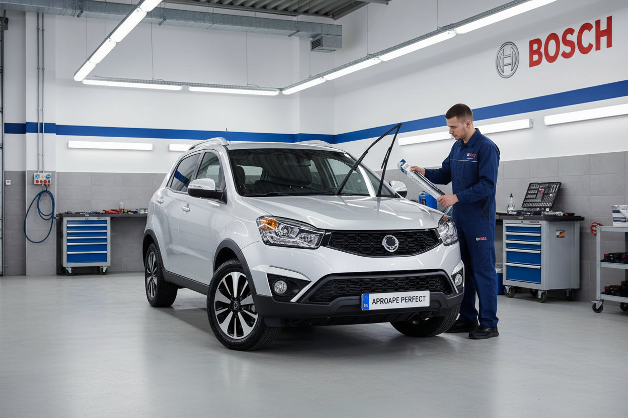 Schimbare Set Ștergătoare Parbriz pentru SsangYong Actyon II Bosch AR601S