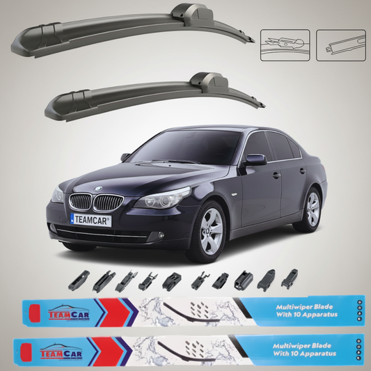 Ștergătoare BMW Seria 5 E60 Sedan (2007–2010) | Set Față – TeamCar®