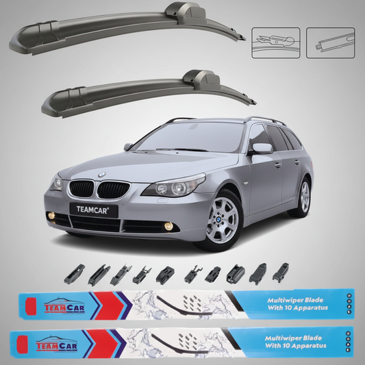 Ștergătoare BMW Seria 5 E61 Touring (2004–2007) | Set Față – TeamCar®
