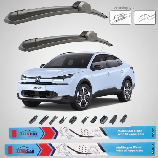 Ștergătoare Citroen C4 X / ë-C4 X (2022–2024) Flat | Set față – TeamCar®