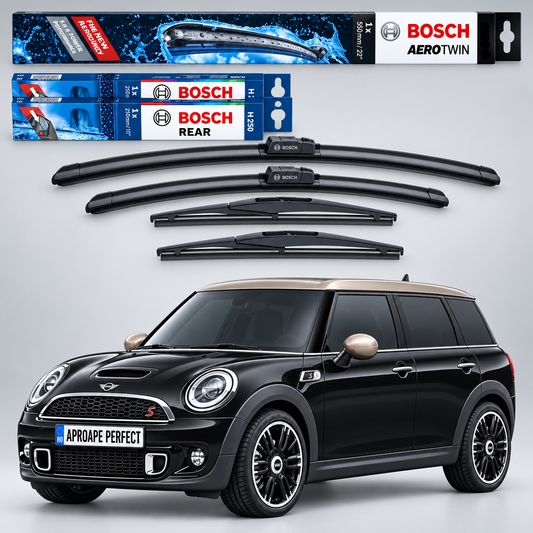 Ștergătoare MINI Clubman Cooper S JCW ALL4 F54 09.2015–06.2018 | Set Față și Spate Bosch A108S + 2 H250