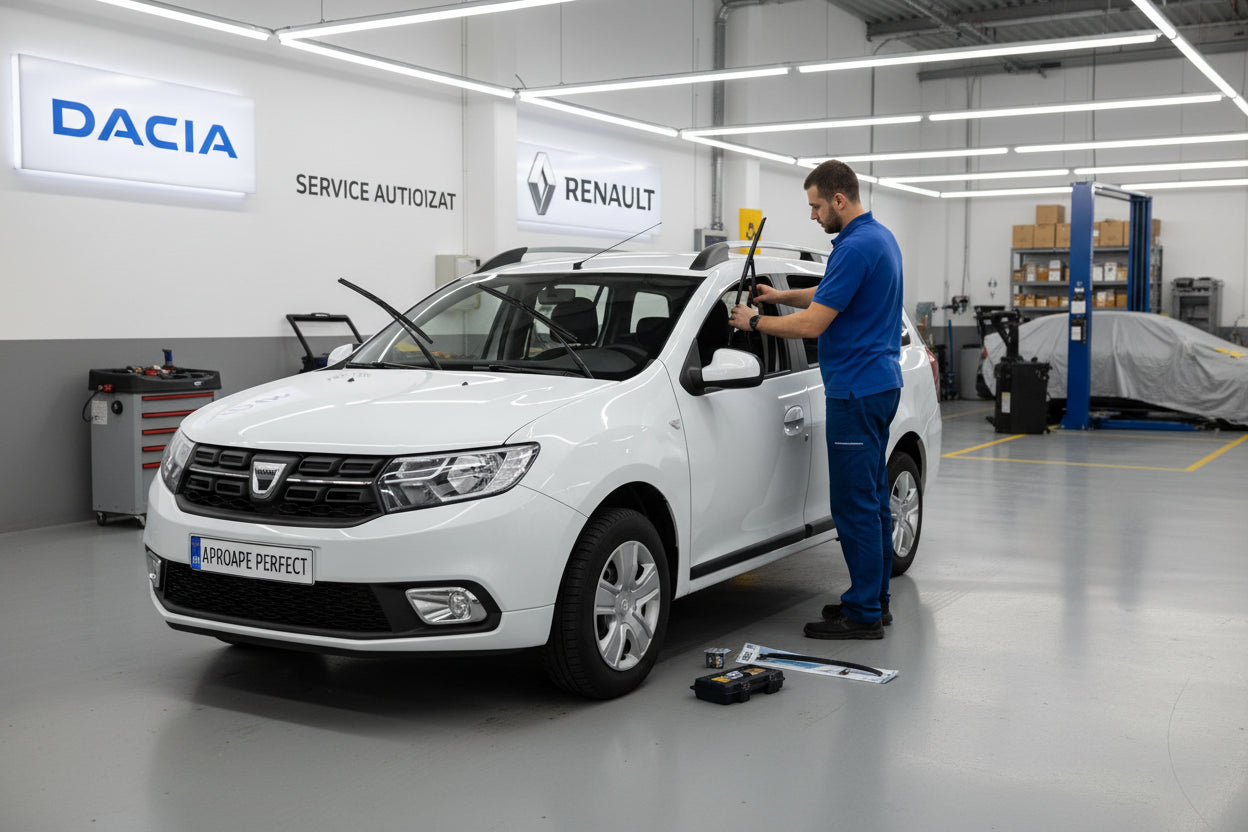 Schimbare Ștergătoare A173S la dacia logan mcv ii facelift