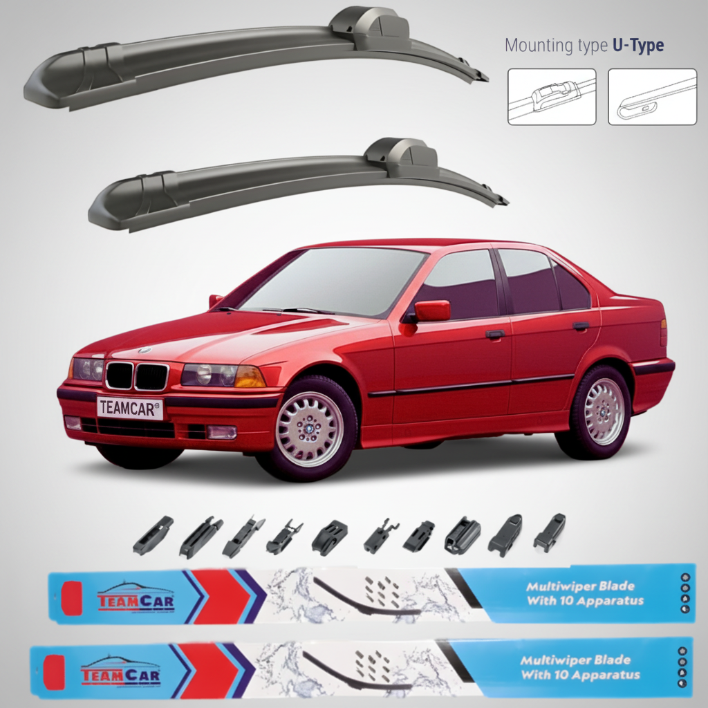 BMW Seria 3 E36 Sedan roșu