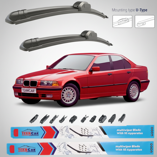 BMW Seria 3 E36 Sedan roșu