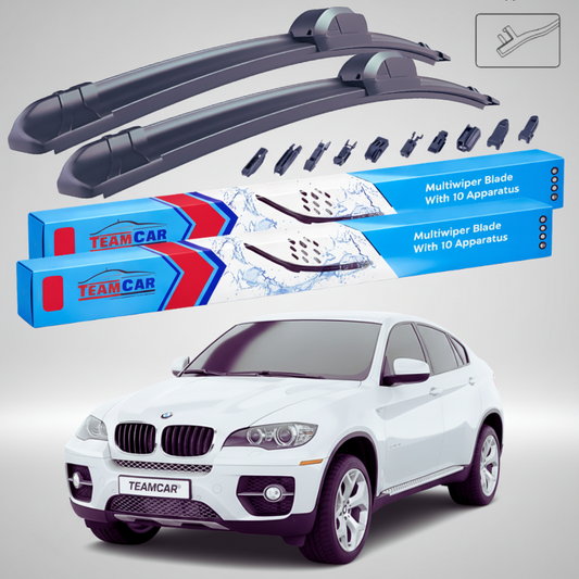 Ștergătoare BMW X6 (E71-E72 2008-2012) | Set Față – TeamCar®
